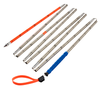Ortovox Probe Steel 320+ PFA Steel/Silver 320cm Avalanche Emergency Equipment