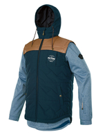 Picture Mens Snowboard Jacket Crispin Ridingo Denim Small