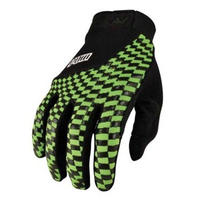 Pow Slick Gloves Green Snowboard Pipe Gloves / Bike Gloves