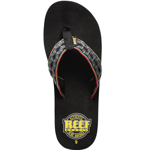 Reef Mens Smoothy 30th Anniversary Flip Flop 2014 in Rasta