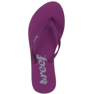 Reef Womens De Rio Flip Flop 2013 in Purple Grey
