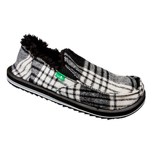 Sanuk Lumberjack Sidewalk Surfer in Black