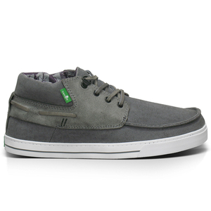 Sanuk Mens Schooner Boat Shoe 2013 in Charcoal