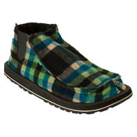 Sanuk Outlaw Lumberjack Sidewalk Surfer in Blue