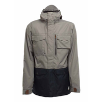 Sessions Mens Snowboard Jacket Ransack Charcoal XL