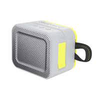 Skullcandy Barricade Speaker Gray Charcoal Hot Lime