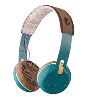 Skullcandy Bluetooth Headphones Grind Wireless On-Ear Pine/Mustard/Pink