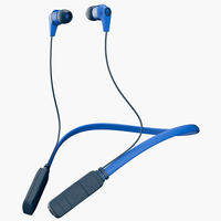Skullcandy Bluetooth Headphones INKD 2.0 Wireless Royal/Navy/Royal