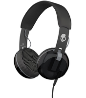 Skullcandy Headphones Grind On-Ear w/Tap Tech Black/Black/Gray