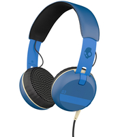 Skullcandy Headphones Grind On-Ear w/Tap Tech Ill Famed/Royal Blue