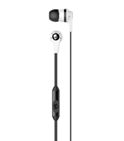 Skullcandy Headphones INKD 2.0 w/Mic White/Black/White S2IKFY-074