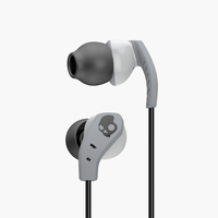 Skullcandy Headphones Method In-Ear w/Mic Lt Gray/Gray/Lt Gray