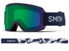 Smith Squad Goggles 2019 Ink Stratus ChromaPop Everday Green Mirror + Yellow