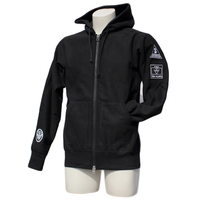 Surrender Arts Mens Reigning Champ Zip Hoody in Black size Medium