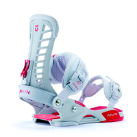 Union Atlas Snowboard Bindings 2014 in Stone Red