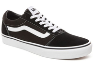 Vans Skate Shoes Ward 2020 (Suede/ Canvas) Black White UK 11