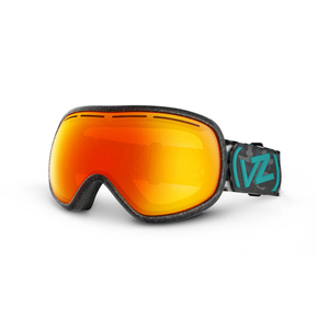 Von Zipper Chakra Snowboard Ski Goggles Party Animals Black Fire Chrome 2014