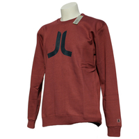 WeSC mens Icon crewneck sweater in Andorra Red SML