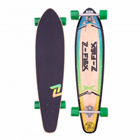 Z-Flex Skateboards P.O.P Roundtail 39" Longboard 2020 Blue