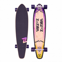 Z-Flex Skateboards P.O.P Roundtail 39" Longboard 2020 Purple