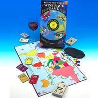 Around the World Wine Race Game