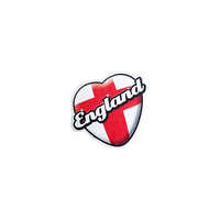 England Magnetic Car Flag