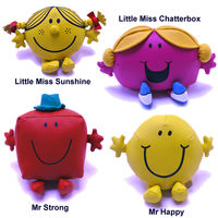 Large Mr Men and Little Miss Characters