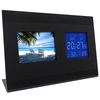 Photo Frame with FM Radio Alarm Clock Weather Station