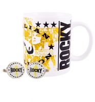 Rocky Mug and Cufflinks