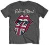 Rolling Stones Union Jack Tongue T-Shirt - Grey