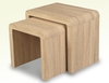 Annaghmore Flat Packed Encore Sonoma Light Oak Nest Of Tables