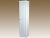 Archers Fully Assembled Snowdon Furniture White Single Wardrobe