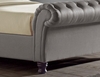 Birlea Castello King Size Grey Fabric Bed Frame