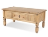 Core Flat Packed Corona Pine 1 Drawer Coffee Table