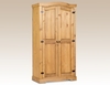 Core Flat Packed Corona Pine 2 Door Wardrobe