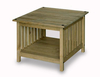 Core Flat Packed Corona Solid Pine Lamp Table