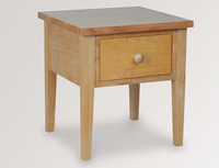 Core Flat Packed Hamilton Ash 1 Drawer Lamp Table