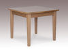 Core Flat Packed Vermont 90cm Ash Square Dining Table