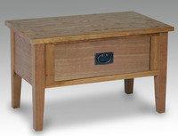 Core Flat Packed Vermont Ash 1 Drawer Coffee Table