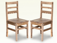 Core Hacienda Set Of 2 Pine Dining Chairs