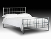 Julian Bowen Braemar Single Silver Metal Bed Frame