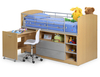 Julian Bowen Brooke Maple Mid Sleeper Bed Frame