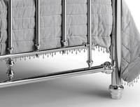 Julian Bowen Empress King Size Chrome Bed Frame