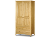 Julian Bowen Flat Packed Kendal Pine 2 Door 3 Drawer Wardrobe