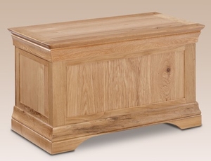 Lpd Assembled Worthing Oak Blanket Box