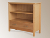 Lpd Flat Packed Oakridge Oak Low Bookcase