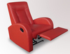 Lpd Miami Red Faux Leather Recliner Armchair