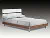 Lpd Milan King Size White Gloss Bed Frame