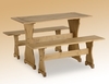 Seconique Corona 120cm Pine Dinette Set