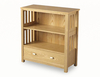 Seconique Flat Packed Ashmore Ash 1 Drawer Low Bookcase